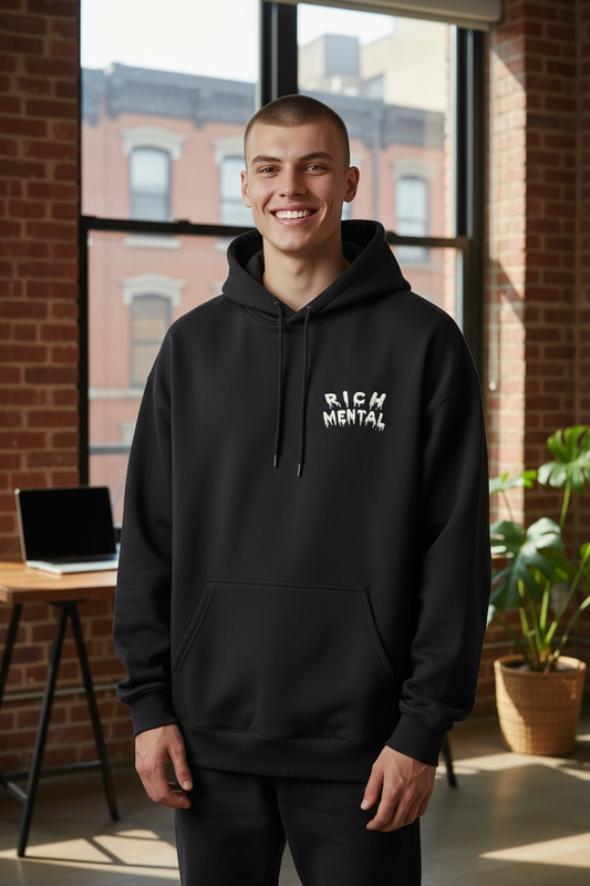 Original “Rich Mental” Comfy Hoodie